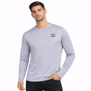 Men’s Round Neck Ball Lycra Full Sleeves T-Shirt